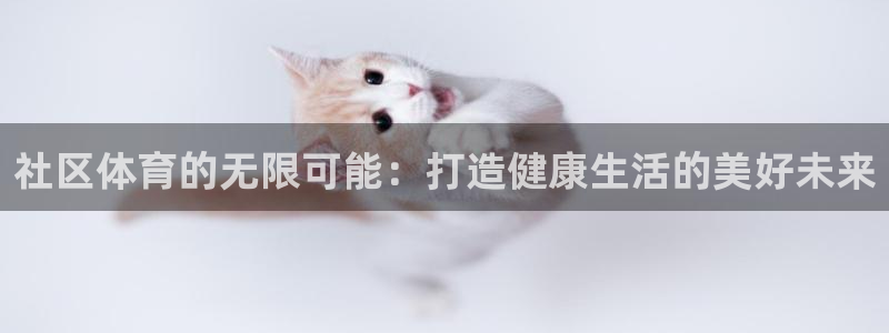 678体育官网地址：社区体育的无限可能：打造健康生活的美好未来