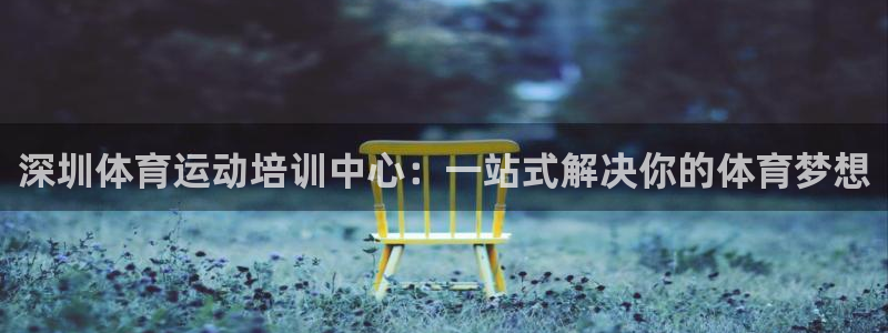 皇冠678体育：深圳体育运动培训中心：一站式解决你的体育梦想